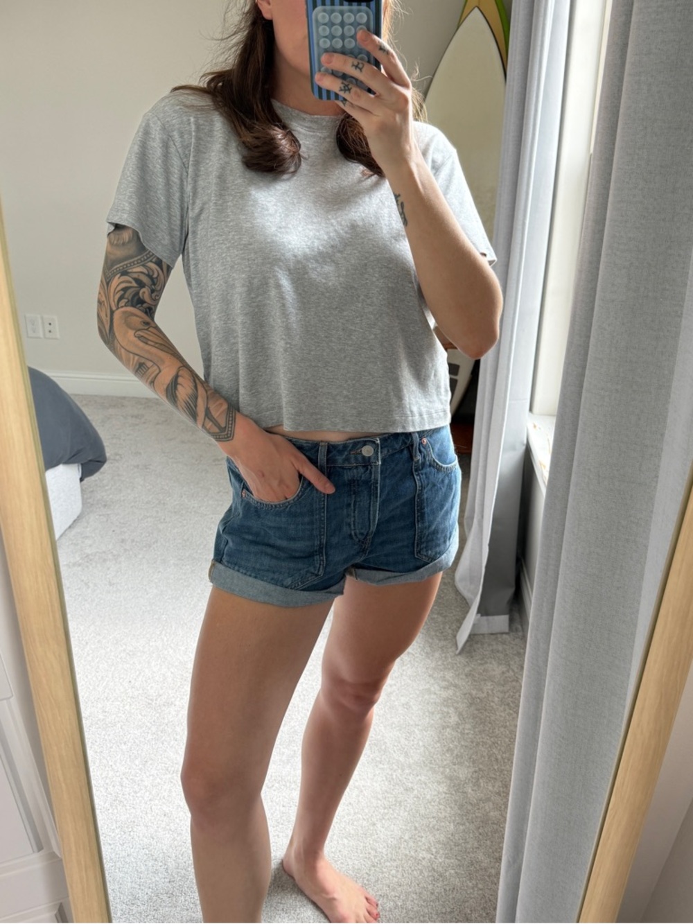 We The Free Beginners Luck Slouch Shorts